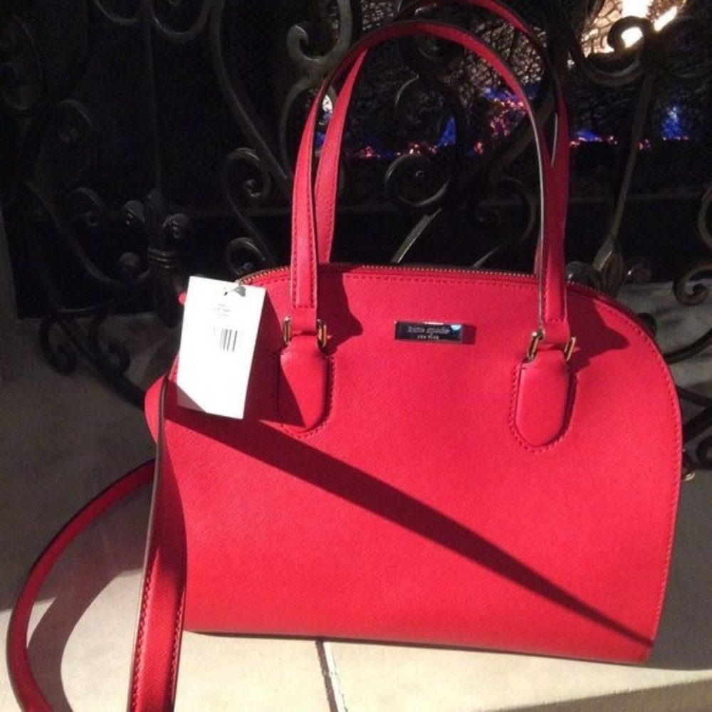 Kate Spade Reiley WKRU5641 Laurel way HotChili red - Picture 3 of 6